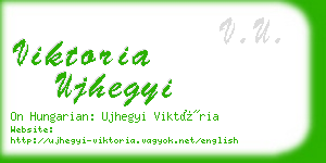 viktoria ujhegyi business card